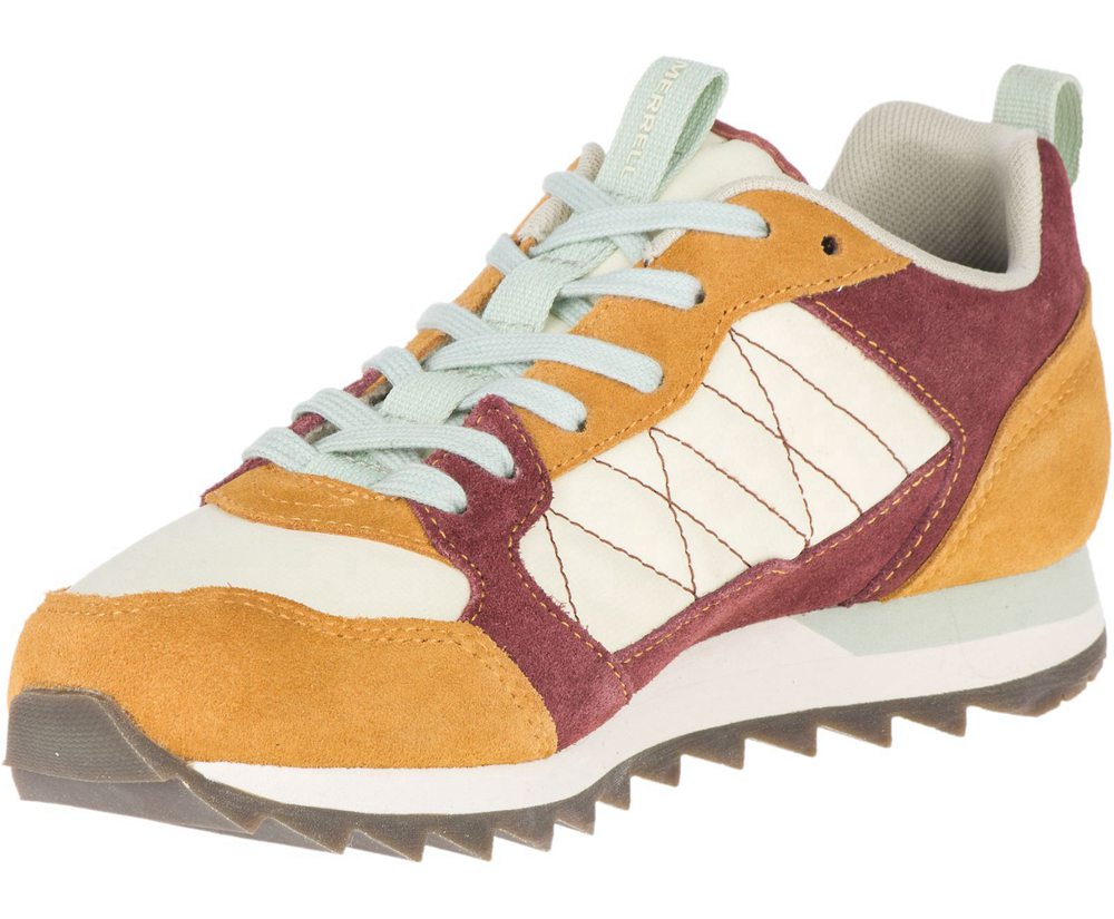 Merrell Sneakers Yellow - Alpine - Womens 09ODYAFJN